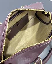 Fortok Loewe Amazona 23 cropped bag Rouge  24✕12✕9cm - 2