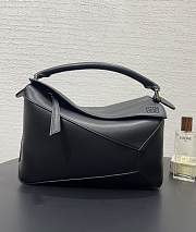 Fortok Loewe Puzzle Edge bag Black 29*19*12cm  - 6