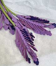 Fortok Loewe Classic Calfskin Lavender Pendant - 6