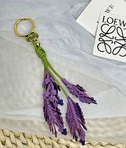 Fortok Loewe Classic Calfskin Lavender Pendant - 5