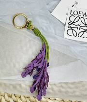 Fortok Loewe Classic Calfskin Lavender Pendant - 3