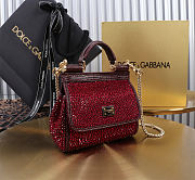 Fortok Dolce & Gabbana Sicily With Gemstone Red 14 x 16 x 6 cm - 3