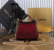 Fortok Dolce & Gabbana Sicily With Gemstone Red 14 x 16 x 6 cm - 2