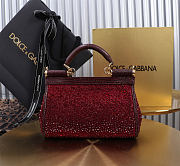 Fortok Dolce & Gabbana Sicily With Gemstone Red 11 x 18 x 6 cm - 6