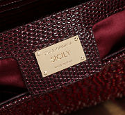 Fortok Dolce & Gabbana Sicily With Gemstone Red 11 x 18 x 6 cm - 4