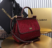 Fortok Dolce & Gabbana Sicily With Gemstone Red 20 x 16 x 8 cm - 6