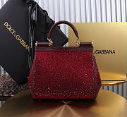 Fortok Dolce & Gabbana Sicily With Gemstone Red 20 x 16 x 8 cm - 2