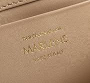 Fortok Dolce & Gabbana Marlene Beige 18*10.6*7cm - 2
