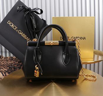 Fortok Dolce & Gabbana DG Mini Marlene Day Bag Black 19*13.5*7cm