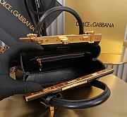 Fortok Dolce & Gabbana DG Mini Marlene Day Bag Black 19*13.5*7cm - 4