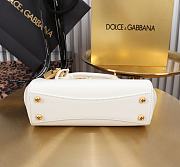 Fortok Dolce & Gabbana DG Mini Marlene Day Bag White 19*13.5*7cm - 5