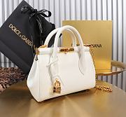 Fortok Dolce & Gabbana DG Mini Marlene Day Bag White 19*13.5*7cm - 4
