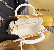 Fortok Dolce & Gabbana DG Mini Marlene Day Bag White 19*13.5*7cm - 3