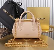 Fortok Dolce & Gabbana DG Mini Marlene Day Bag Beige 19*13.5*7cm - 3