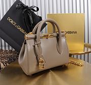 Fortok Dolce & Gabbana DG Mini Marlene Day Bag Ebony 19*13.5*7cm - 4