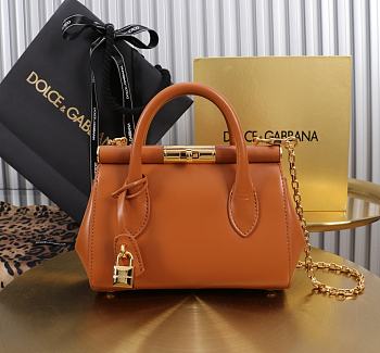 Fortok Dolce & Gabbana DG Mini Marlene Day Bag Orange 19*13.5*7cm