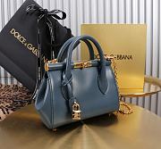 Fortok Dolce & Gabbana DG Mini Marlene Day Bag Blue 19*13.5*7cm - 6