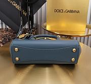 Fortok Dolce & Gabbana DG Mini Marlene Day Bag Blue 19*13.5*7cm - 5