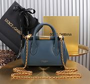 Fortok Dolce & Gabbana DG Mini Marlene Day Bag Blue 19*13.5*7cm - 2