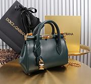 Fortok Dolce & Gabbana DG Mini Marlene Day Bag Green 19*13.5*7cm - 6