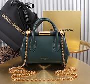 Fortok Dolce & Gabbana DG Mini Marlene Day Bag Green 19*13.5*7cm - 2