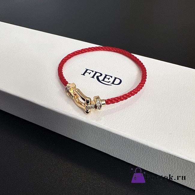 Fortok Fred Force 10 bracelet Red And Gold  - 1