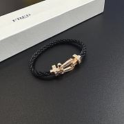 Fortok Fred Force 10 bracelet Black And Gold With Diamond  - 6