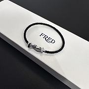 Fortok Fred Force 10 bracelet Black And Silver With Diamond - 4