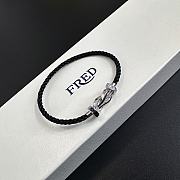 Fortok Fred Force 10 bracelet Black And Silver With Diamond - 6