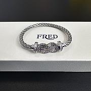Fortok Fred Force 10 bracelet Silver With Diamond - 1