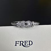 Fortok Fred Force 10 bracelet Silver With Diamond - 3