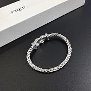 Fortok Fred Force 10 bracelet Silver With Diamond - 6