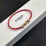Fortok Fred Force 10 bracelet Red And Gold With Diamond - 5