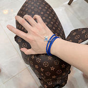 Fortok Louis Vuitton Monogram Play Bracelet LV Blue - 5