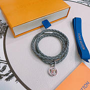 Fortok Louis Vuitton Monogram Play Bracelet LV Grey - 2