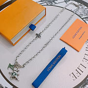 Fortok Louis Vuitton Maison Fondée en 1854 chain necklace  - 3