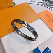 Fortok Louis Vuitton LV Bracelet Black - 1
