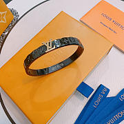 Fortok Louis Vuitton LV Bracelet Black - 6