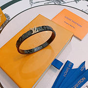 Fortok Louis Vuitton LV Bracelet Black - 5
