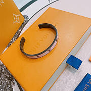 Fortok Louis Vuitton cuff bracelet Pink - 6