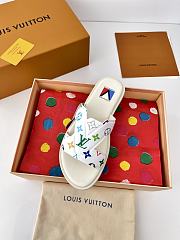 Fortok Louis Vuitton x LV Men Logo sandals White - 2