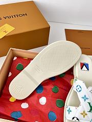Fortok Louis Vuitton x LV Men Logo sandals White - 3