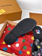 Fortok Louis Vuitton x LV Men Logo sandals Black - 6