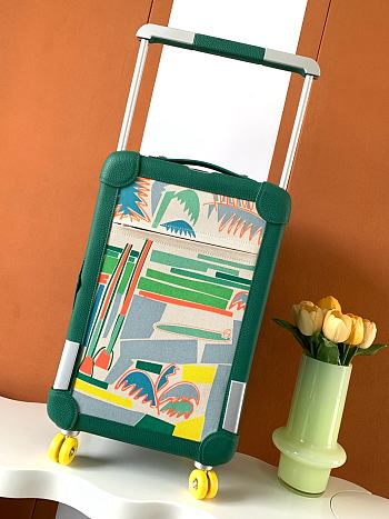 Fortok Hermes Luggage/Suitcases Green 33x55x21cm