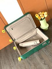 Fortok Hermes Luggage/Suitcases Green 33x55x21cm - 3
