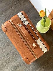 Fortok Hermes R.M.S Cabin Suitcase Brown 33x57x20cm - 4