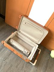 Fortok Hermes R.M.S Cabin Suitcase Brown 33x57x20cm - 3