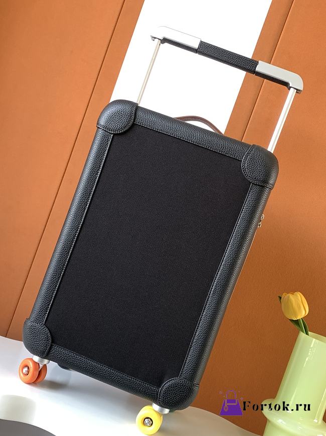 Fortok Hermes R.M.S Cabin Suitcase Black 33x57x20cm - 1