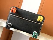 Fortok Hermes R.M.S Cabin Suitcase Black 33x57x20cm - 6