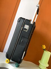 Fortok Hermes R.M.S Cabin Suitcase Black 33x57x20cm - 5